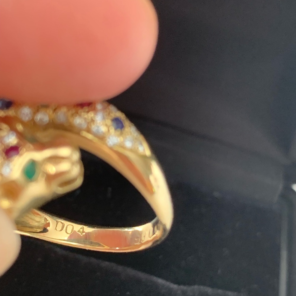 Sold on Instagram 18k gold ring - Picture 4 of 8